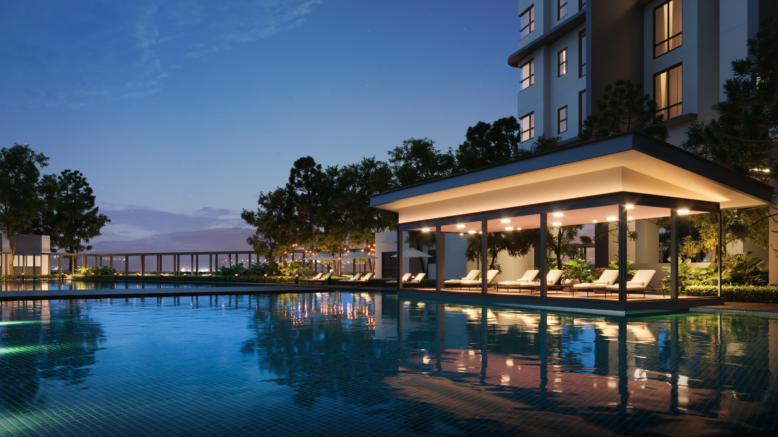 Cappella Embassy Poolside Pavilion & 76-Metre Pool