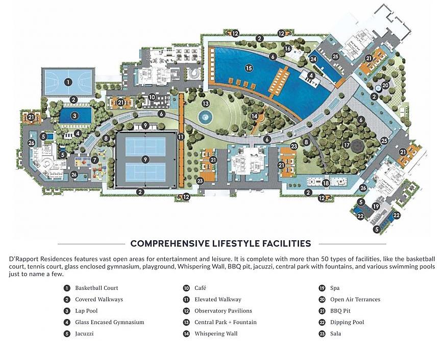 Cappella Embassy master facilities plan overview